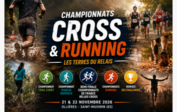Championnats cross et trail (Les terres du relais)