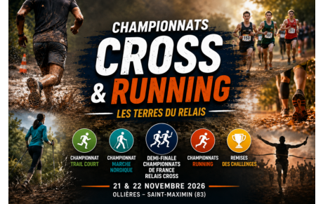 Championnats cross et trail (Les terres du relais)