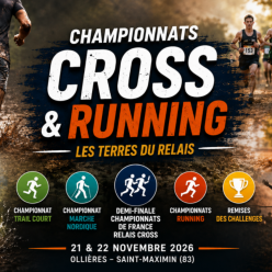 Championnats cross et trail (Les terres du relais)